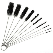 Load image into Gallery viewer, 10Pcs/lot Baby Bottle Brush Straw Cleaning Brush Stainless Steel Feeding Bottle Wash Drinking Straw Baby Bottle Brushes Cleaner

