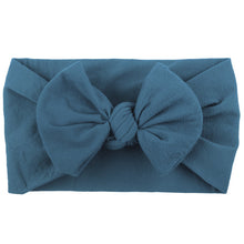 Load image into Gallery viewer, Newborn Baby Headband Headwear Turban Knotted bow Baby Hair Accessories Hair Bands for Baby Girls Toddler Elastic Head Bandages
