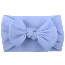 Load image into Gallery viewer, Newborn Baby Headband Headwear Turban Knotted bow Baby Hair Accessories Hair Bands for Baby Girls Toddler Elastic Head Bandages
