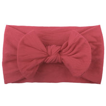 Load image into Gallery viewer, Newborn Baby Headband Headwear Turban Knotted bow Baby Hair Accessories Hair Bands for Baby Girls Toddler Elastic Head Bandages
