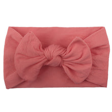 Load image into Gallery viewer, Newborn Baby Headband Headwear Turban Knotted bow Baby Hair Accessories Hair Bands for Baby Girls Toddler Elastic Head Bandages
