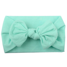 Load image into Gallery viewer, Newborn Baby Headband Headwear Turban Knotted bow Baby Hair Accessories Hair Bands for Baby Girls Toddler Elastic Head Bandages
