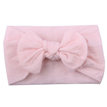 Load image into Gallery viewer, Newborn Baby Headband Headwear Turban Knotted bow Baby Hair Accessories Hair Bands for Baby Girls Toddler Elastic Head Bandages
