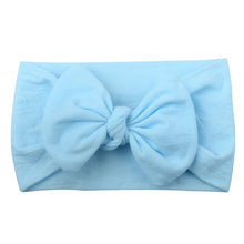 Load image into Gallery viewer, Newborn Baby Headband Headwear Turban Knotted bow Baby Hair Accessories Hair Bands for Baby Girls Toddler Elastic Head Bandages
