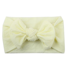 Load image into Gallery viewer, Newborn Baby Headband Headwear Turban Knotted bow Baby Hair Accessories Hair Bands for Baby Girls Toddler Elastic Head Bandages
