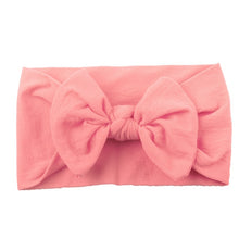 Load image into Gallery viewer, Newborn Baby Headband Headwear Turban Knotted bow Baby Hair Accessories Hair Bands for Baby Girls Toddler Elastic Head Bandages
