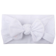 Load image into Gallery viewer, Newborn Baby Headband Headwear Turban Knotted bow Baby Hair Accessories Hair Bands for Baby Girls Toddler Elastic Head Bandages
