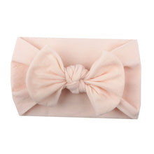 Load image into Gallery viewer, Newborn Baby Headband Headwear Turban Knotted bow Baby Hair Accessories Hair Bands for Baby Girls Toddler Elastic Head Bandages

